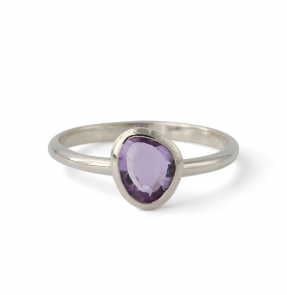 Silberring mit Amethyst | fine sparkle